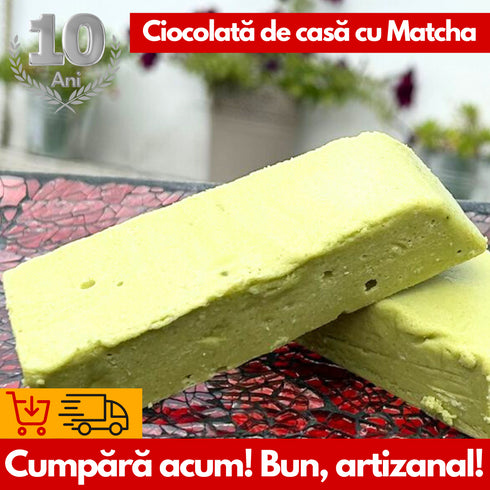 Ciocolată de Casă cu Matcha - Un Deliciu Inedit